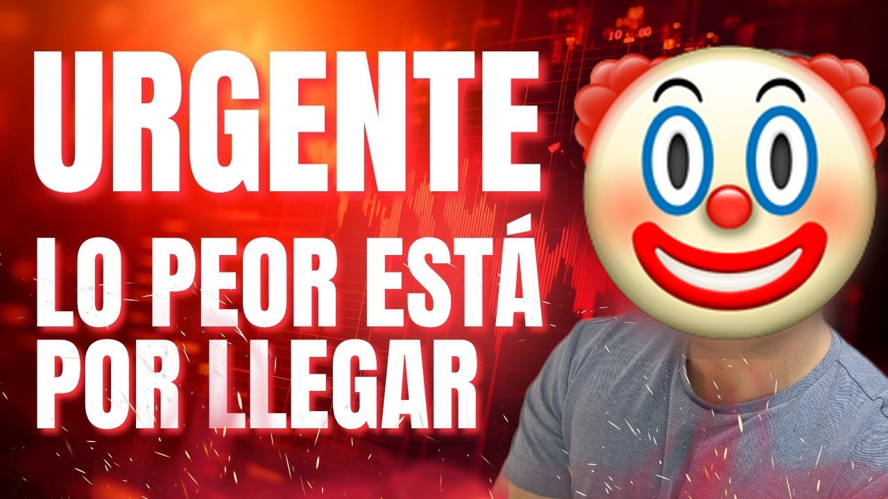 URGENTE. Lo peor está por llegar en los mercados.